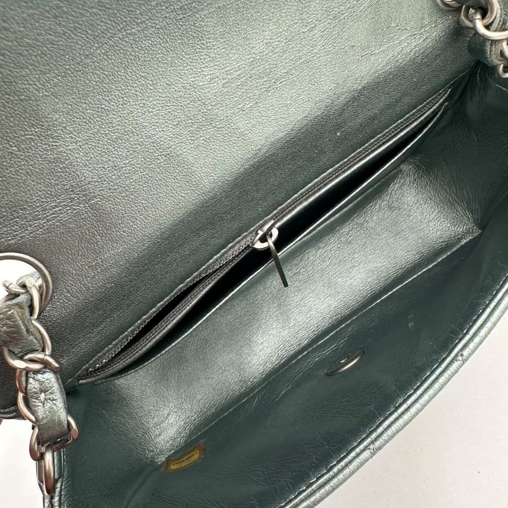 Chanel Classic Flap Pale Green - RARE COLOR - Picture 9 of 9